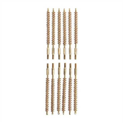 Brownells Special Line 20 Caliber Brass Rifle Brush 12 Pack