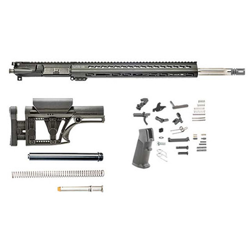 Luth-AR Complete AR-15 Rifle Kit 20" Fluted Bull Barrel with Fixed Stock