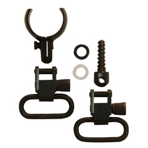 GrovTec Two Piece Rifle Barrel Band Swivel Set .630-.675 Tube Diameter