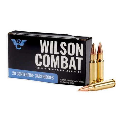 Wilson Combat 6.8 SPC Ammo 110 Grain Boat Tail Hollow Point Box of 20