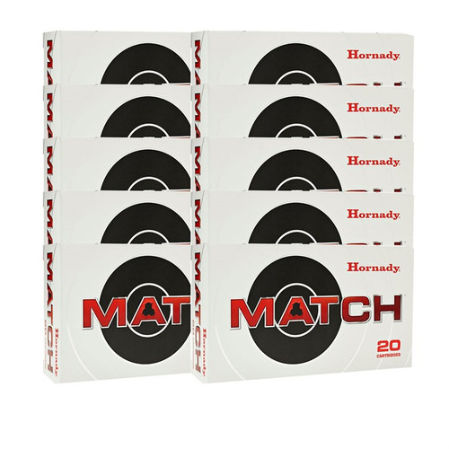 Hornady Match 22 ARC Ammo 88 Grain ELD Match Polymer Tip Box of 200