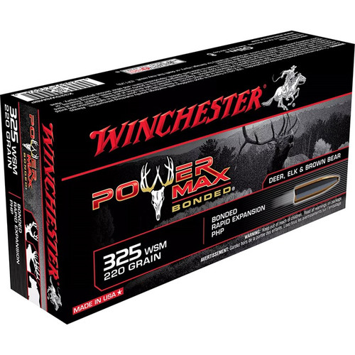 Winchester 325 WSM Ammo 220 Grain Protected Hollow Point Box of 20