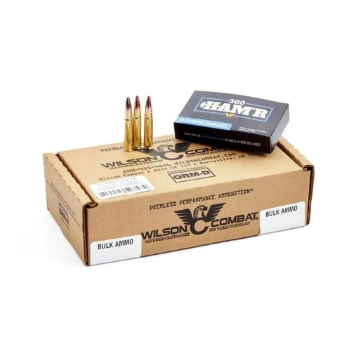 Wilson Combat Speer Hot-Core 300 HAM'R Ammo 130 Grain Jacketed Soft Point Box of 20