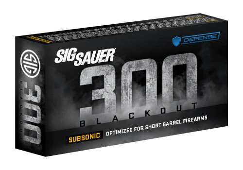 Sig Sauer Subsonic Max Expansion 300 AAC Blackout Ammo 194 Grain Jacketed Soft Point Box of 20