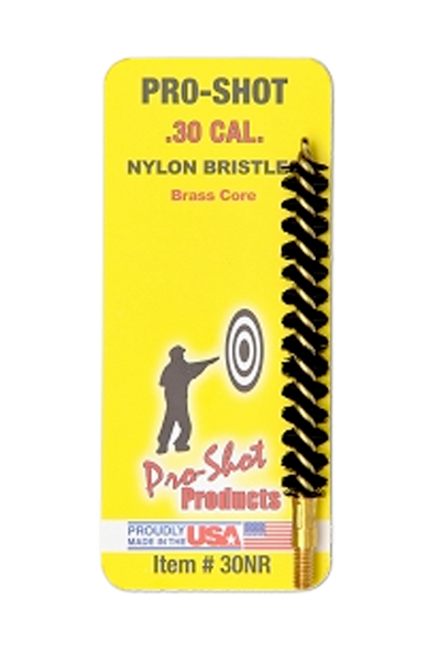 Pro-Shot Rifle Bore Brush .30 Caliber Brass Core Nylon Pro-Shot Rifle Bore Brush .30 Caliber Brass Core Nylon