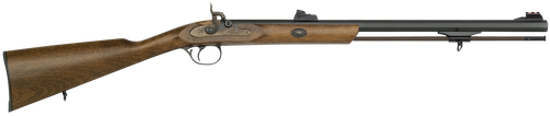 Traditions Deerhunter 50 Caliber Percussion Muzzleloading Rifle 24" Blued Barrel Hardwood Stock