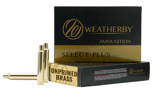 Weatherby 338 Weatherby Rebated Precision Magnum Brass Box of 20