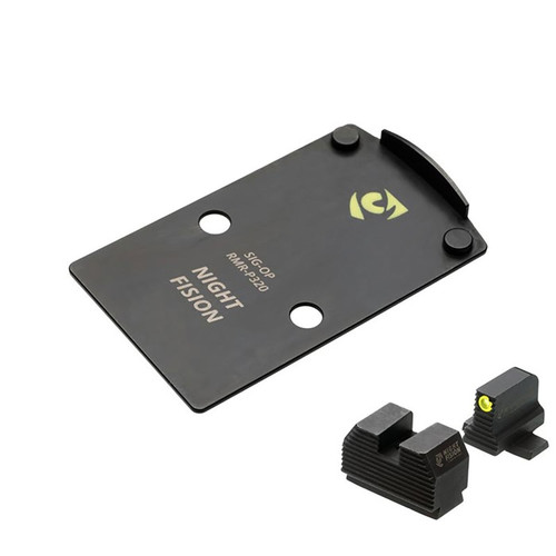 Night Fision Optic Plate RMR/507C w/Tritium Front Sight for Sig P320