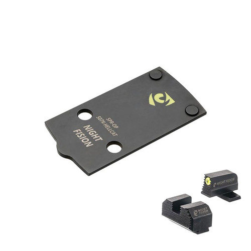 Night Fision Optic Plate 507K with Tritium Sights for Springfield Hellcat