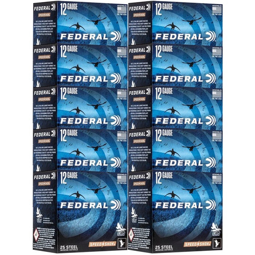 Federal Speed-Shok 12 Gauge 3" BB Shot Waterfowl Load Case of 250
