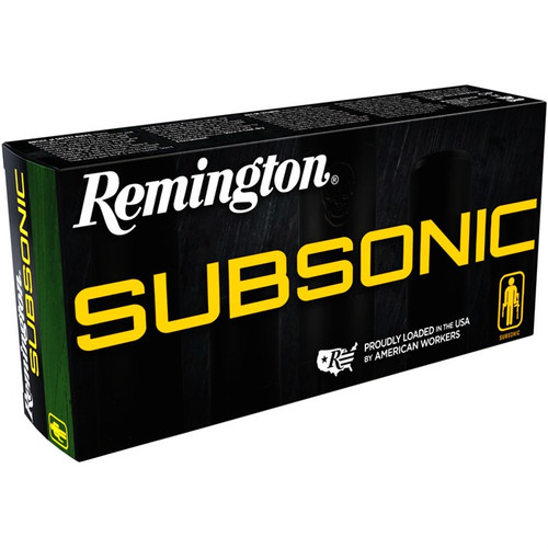 Remington Subsonic 308 Winchester Ammo 190 Grain Bonded Hollow Point Box of 20