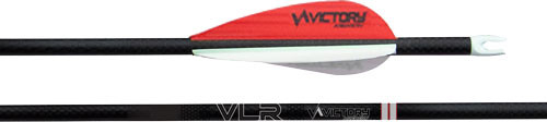 Victory Archery VLR Sport Carbon Arrows 400 Spine Fletched 6-Pack