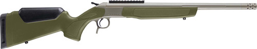 CVA Scout TD V3 Break Action Rifle 360 Buckhammer 20" Barrel Stainless/OD Green Synthetic
