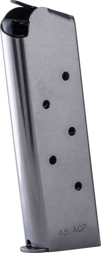 Check Mate Industries 1911 Compact Magazine 45 ACP 7-Round Stainless Steel