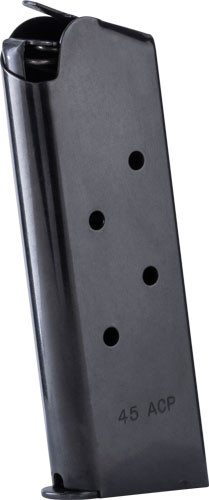 Check-Mate Industries 1911 Sub Compact Magazine 45 ACP 6 Round Black Steel