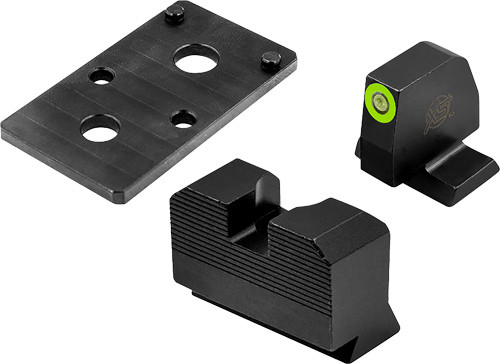 XS Sight Systems RMR Optic Plate for Smith & Wesson M&P with Minimalist Tritium Sight