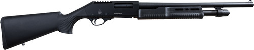 Akkar 612 Homestead 12 Gauge Pump 18.5" Black Synthetic