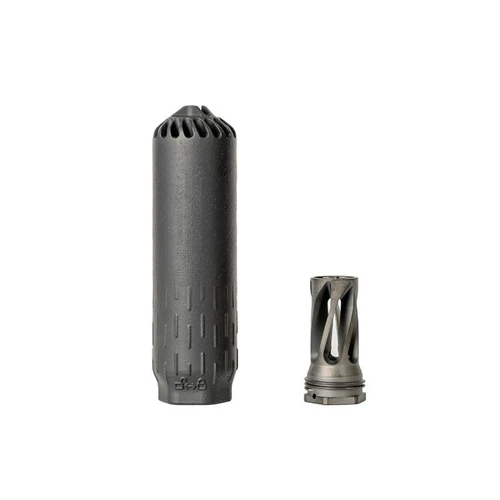 Huxwrx Flow 6K Muzzle Device 5/8x24 Thread Black