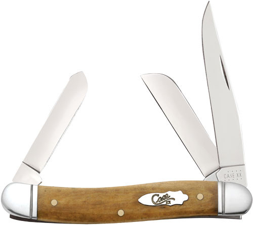 Case Knives Smooth Medium Stockman Antique Bone Folding Knife 3.63"