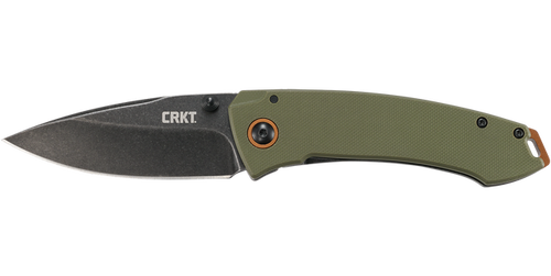 CRKT 2520C Tuna Fixed Blade Knife 3.22" OD Green
