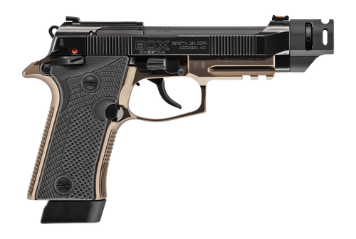 Beretta 80X Cheetah Tactical 380 ACP 4.40" Black/Bronze 10+1