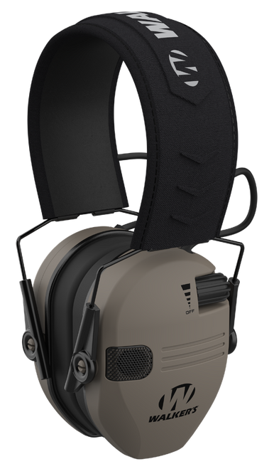 Walker's Razor Compact Electronic Youth/Women's Earmuffs FDE
