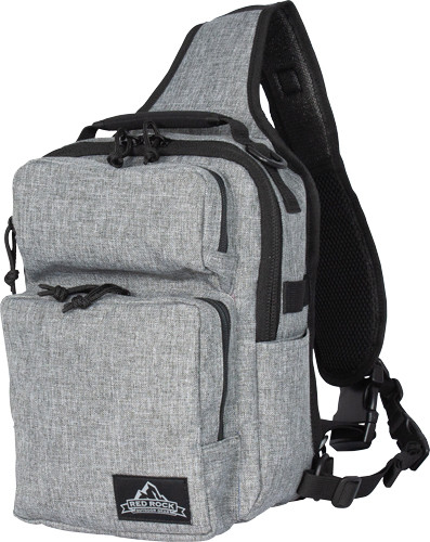 Red Rock Gear Urban Rover Crossbody Sling Bag Gray
