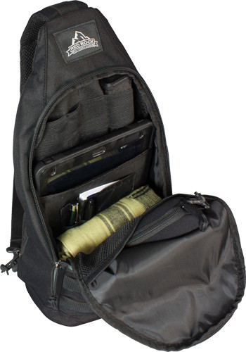 Red Rock Gear Metro Sling Pack Black 600D Polyester