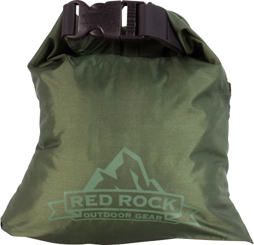 Red Rock Gear 1 Liter Waterproof Roll Top Dry Bag OD Green