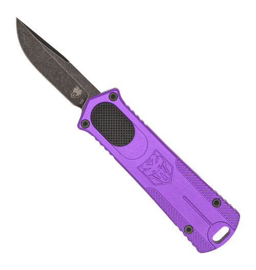 Cobra Tec CALI952GEN2 CA Compliant OTF Knife 952 Drop Point Purple