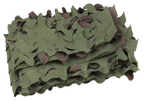 Vanish 25355 Die-Cut Camo Olive/Brown Ripstop 9.8 x 58 Inch