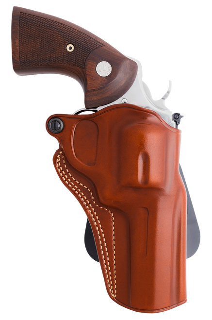 Galco Speed Master 2.0 Paddle OWB Holster Tan Steerhide S&W J Frame M640 2.13" Right Hand