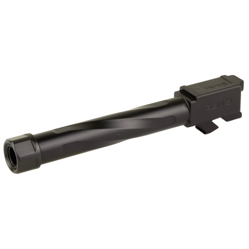 Zaffiri Precision Threaded Barrel Glock 17 Gen 5 4.97" 9mm Black Nitride