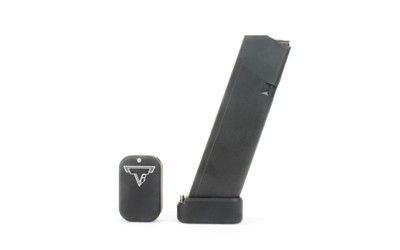 Taran Tactical Innovations Glock 17/22 Magazine Base Pad +3/4 Flat Black