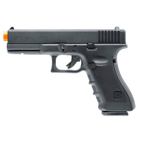 Glock 17 Gen 4 Airsoft Pistol 6mm BB Green Gas Powered Semi-Automatic Black