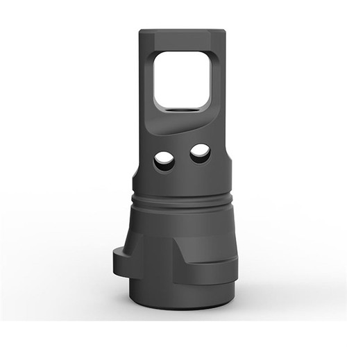 Breek Arms Echo Single Port Muzzle Brake 5/8x24 30 Caliber with Breek-LOK 3QD
