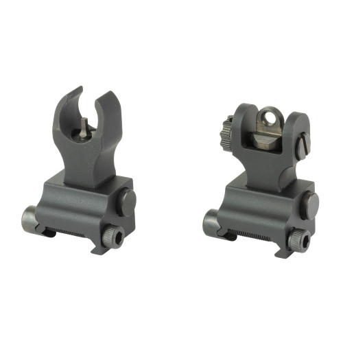 Samson Manufacturing True Back Up Front & Rear Iron Sight Set Black