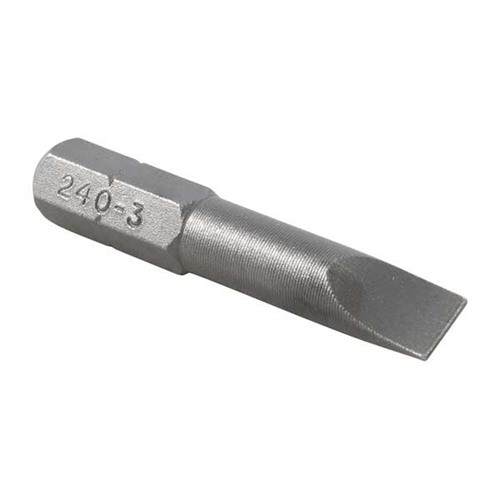Brownells Magna-Tip Super Set Bit #240-3 Thin Screwdriver Bit .240 Diameter .030 Thickness