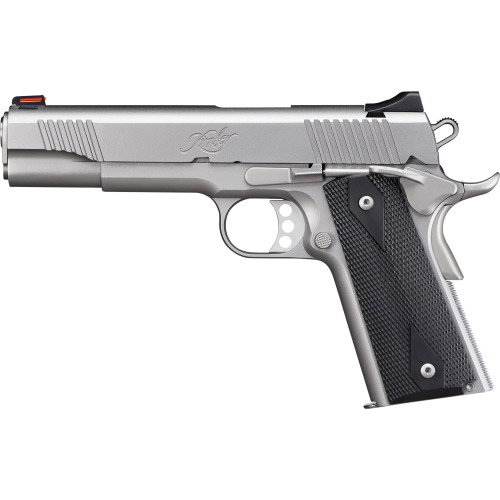 Kimber Stainless Target II 10mm Auto Pistol 5" Barrel 8+1 Round Stainless Slide Black Grip Stainless Frame
