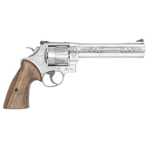 Smith & Wesson Model 629 Engraved 44 Magnum 6.5" Stainless Steel 6-Round