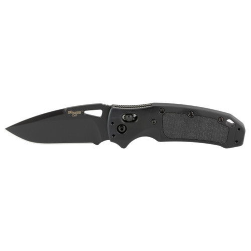 Hogue Sig K320 AXG Pro Pocket Knife 3.5" Drop Point Black Blade