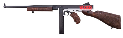 Auto-Ordnance Thompson M1 Marines 250th Anniversary 45 ACP 16.5" Cerakote Walnut 30-Round