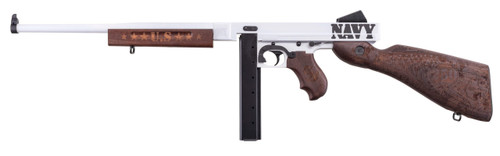 Auto-Ordnance Thompson M1 Carbine 45 ACP 16.5" Navy 250th Anniversary Arctic White Cerakote 30-Round