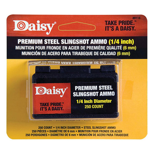 Daisy Slingshot Steel Ammo 1/4 Inch 500 Count