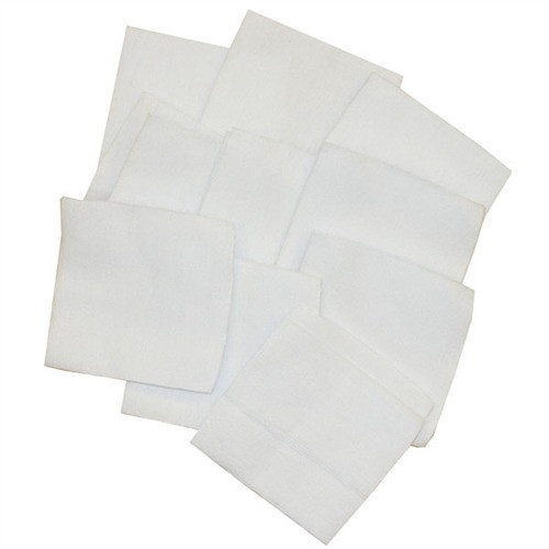 Brownells Square Cotton Cleaning Patches 3" 16/12 Gauge 1000 Pack