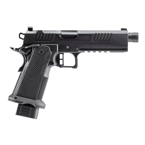 Alpha Foxtrot AF1911 Romulus MOS Adapter 9mm Luger 5" DLC Black 20+1