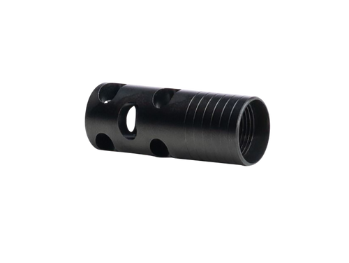 Seekins Precision Hunter Muzzle Brake  5/8-24" Thread Steel Black