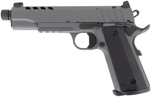 Tisas 1911 Night Stalker SF 9mm 5" Threaded Rail Gray