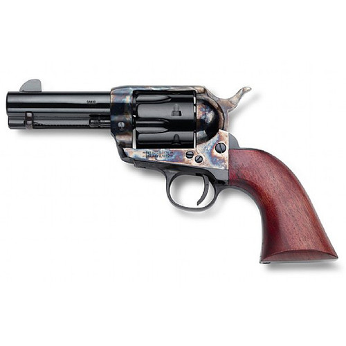 Pietta Great Western II Posse 9mm 3.5" Case Hardened Walnut Grip 6-Round