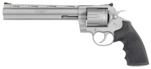 Colt Anaconda 44 Magnum 8" Stainless Steel Hogue Grip 6-Round